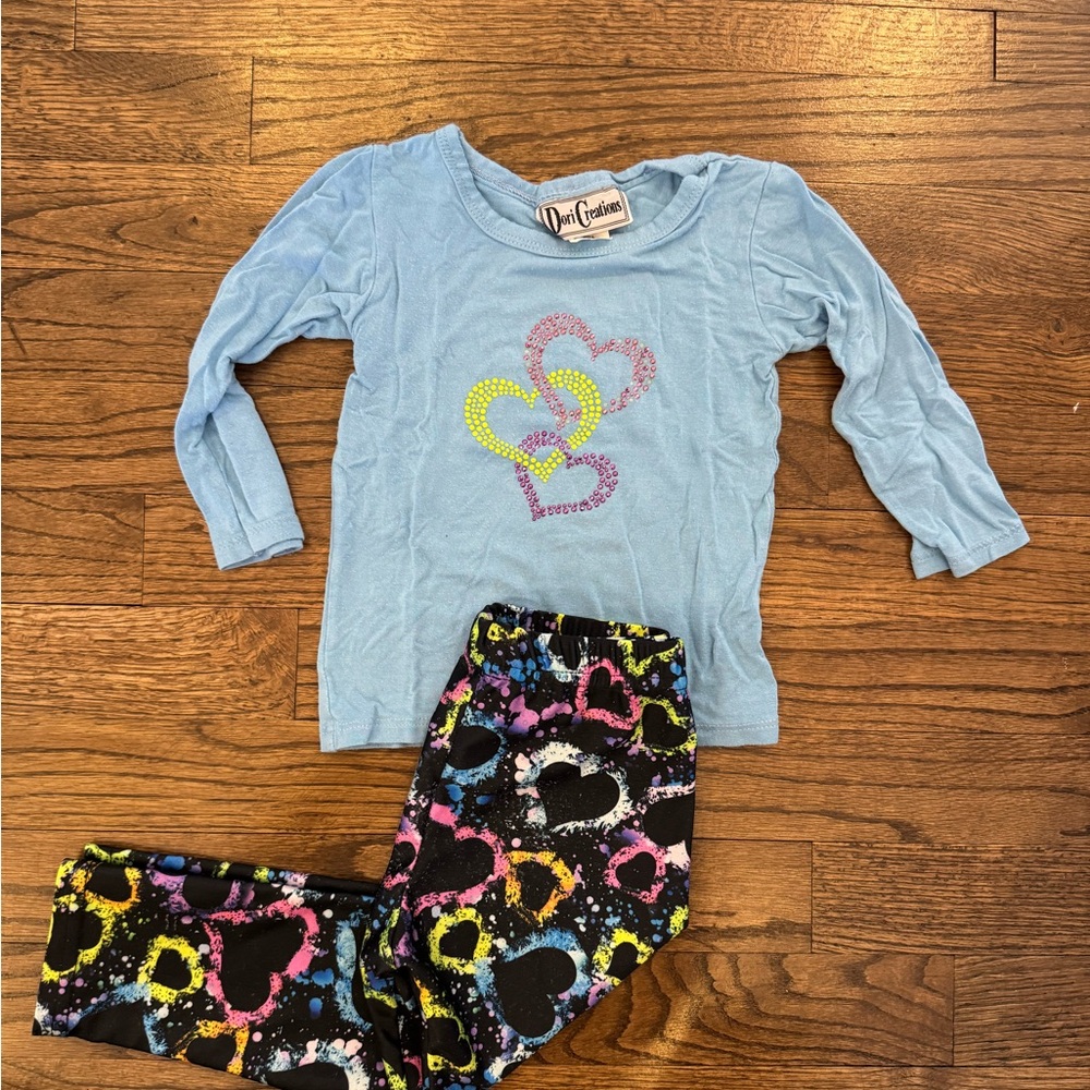 Dori Creations long sleeve and legging set